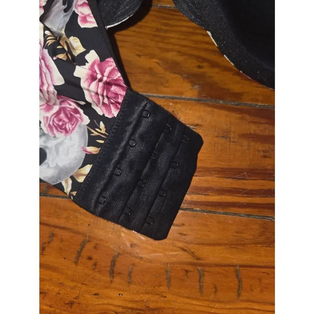 Torrid Skull & Roses Bra - Picture 3 of 4